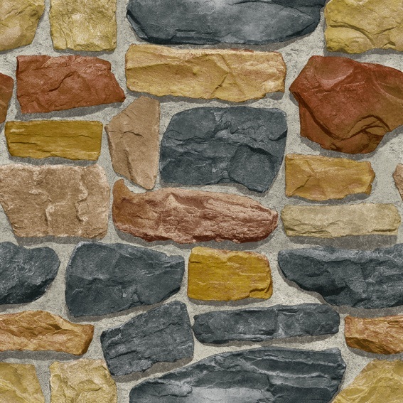 PVC High Quality Wallpaper Vinyl Stone Design Wall Paper for Home Decor