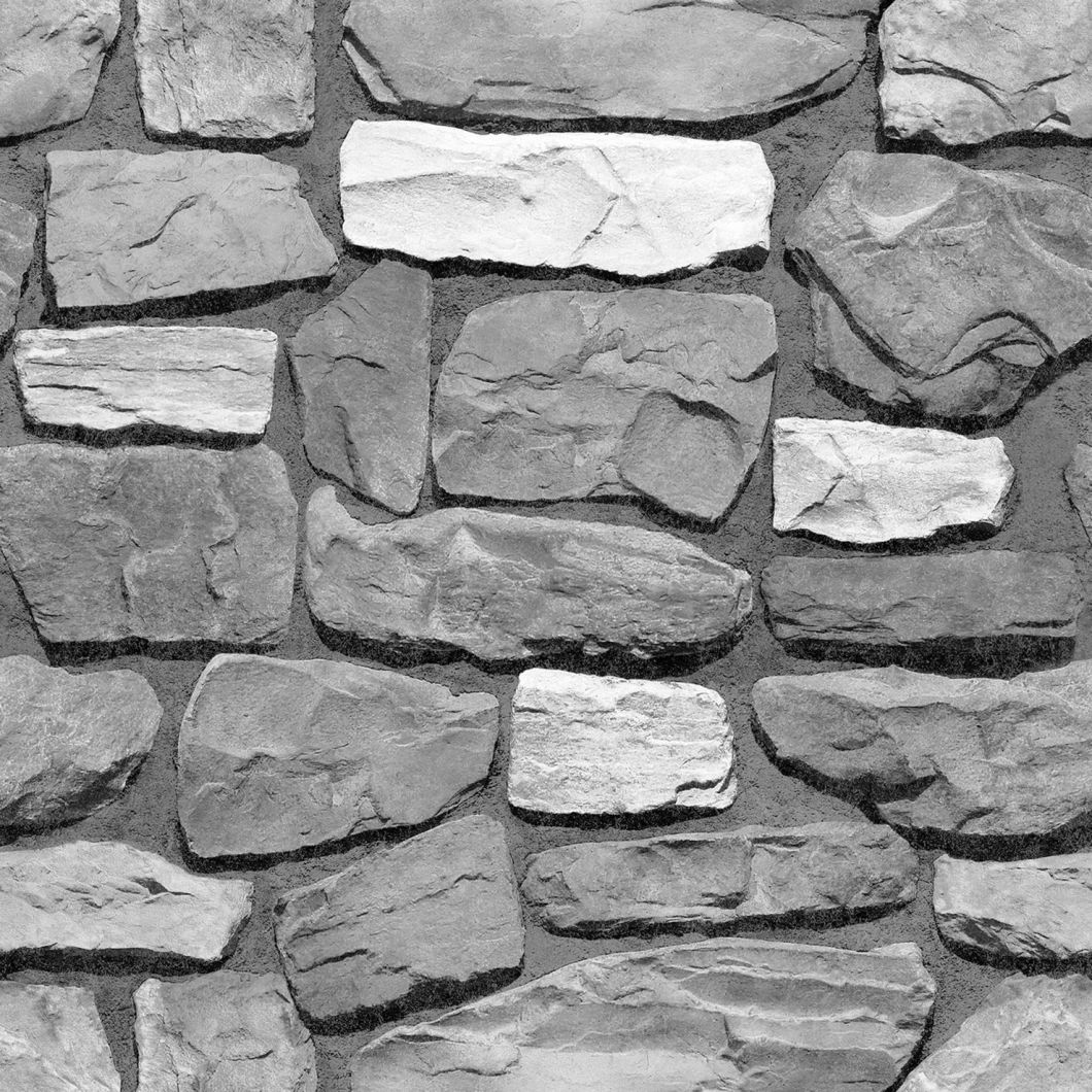 PVC High Quality Wallpaper Vinyl Stone Design Wall Paper for Home Decor
