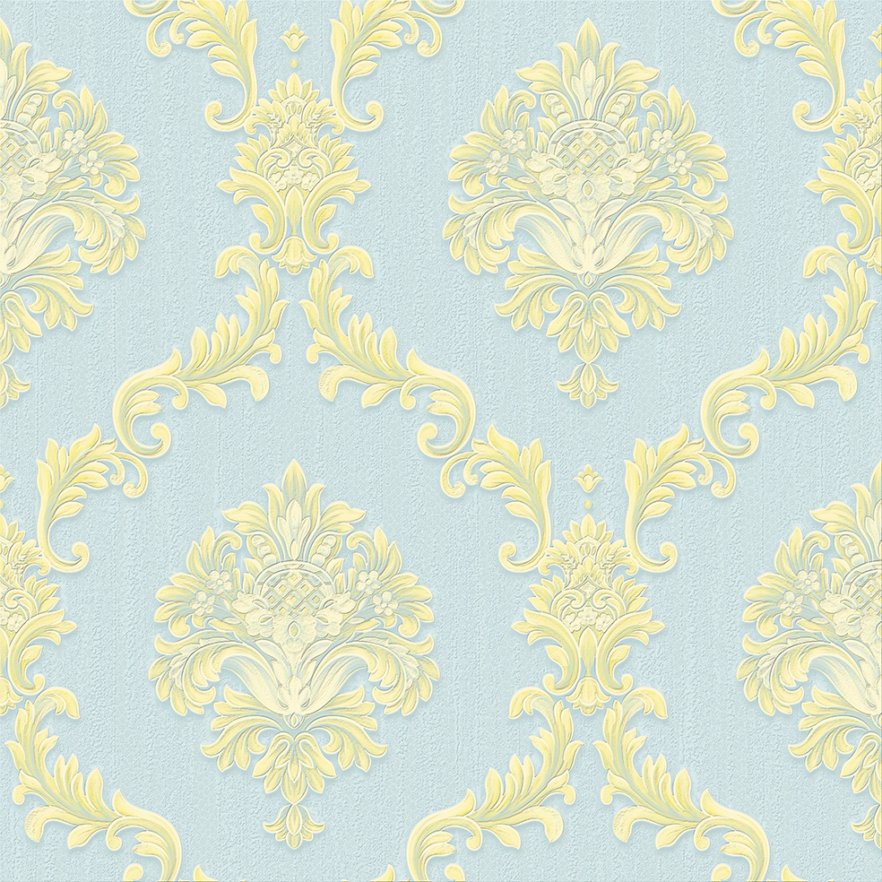 New PVC High Quality Wallpaper Deep Embossing Luxury Design