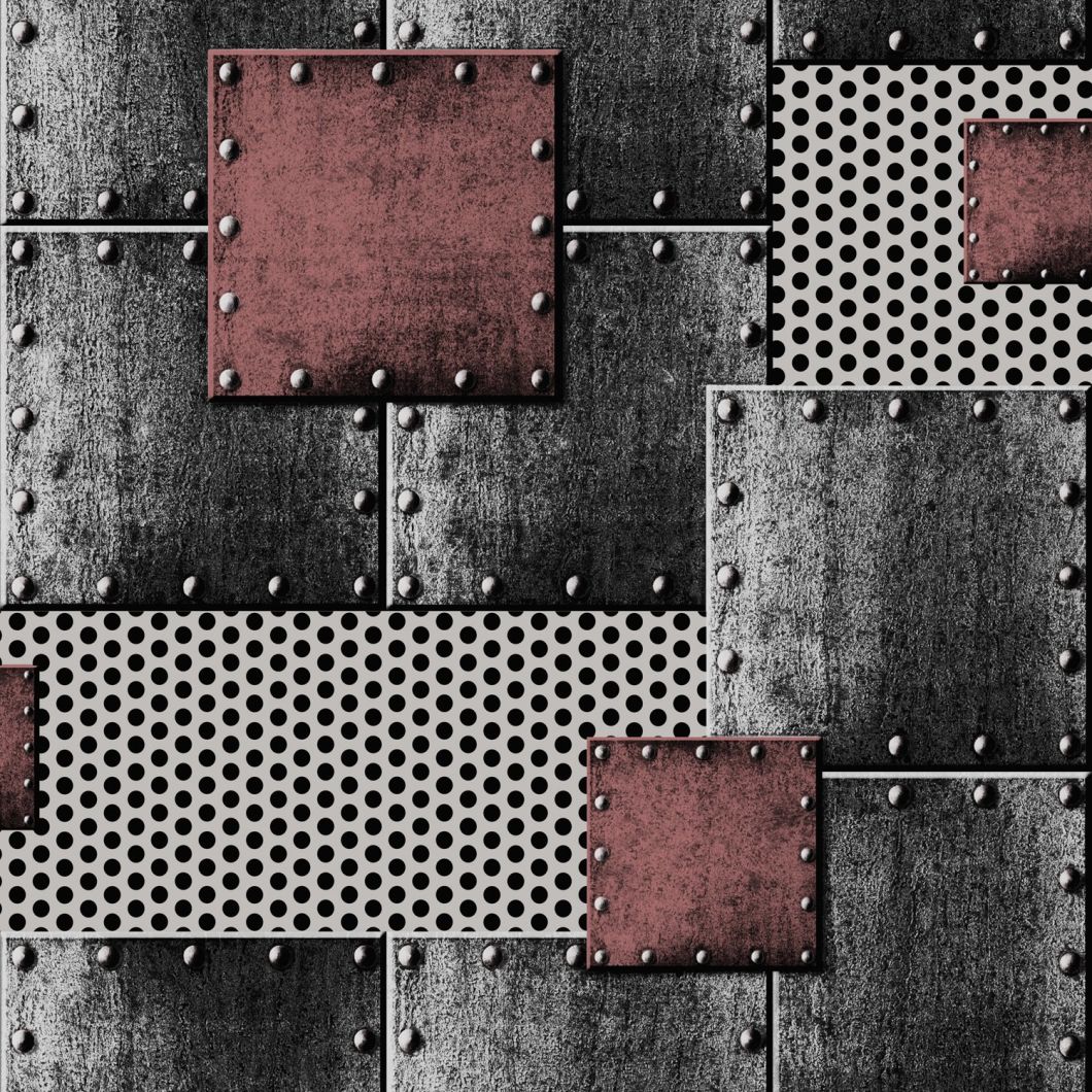 PVC Vinyl Wallpaper Modern 3D Wall Paper for Home Decor