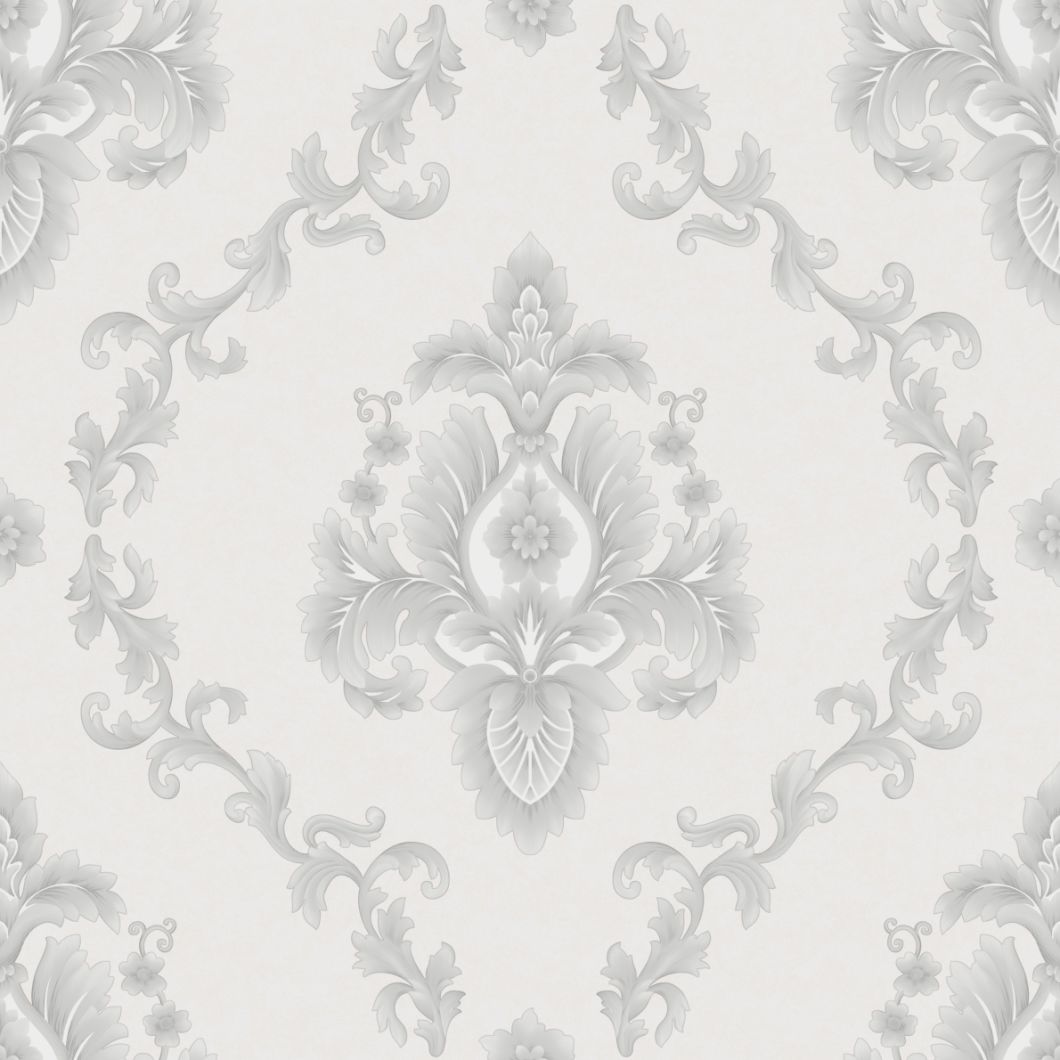New PVC High Quality Wallpaper Luxury Damask Design