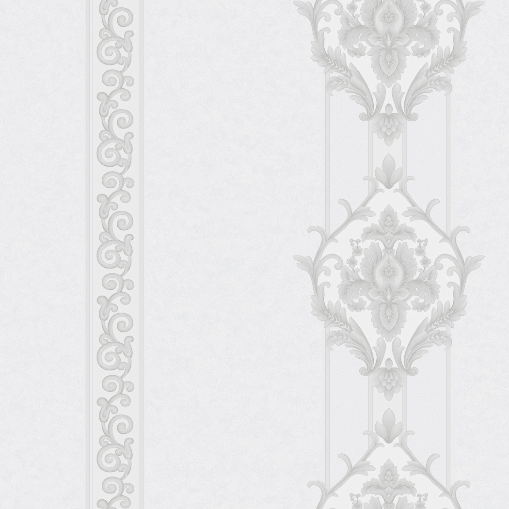 New PVC High Quality Wallpaper Damask Stripe Design