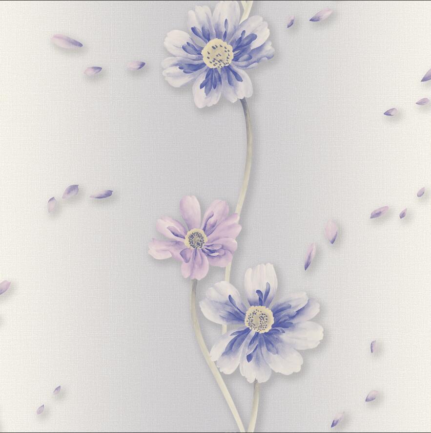 PVC Vinyl Wallpaper Luxury Wall Paper for Home Decor