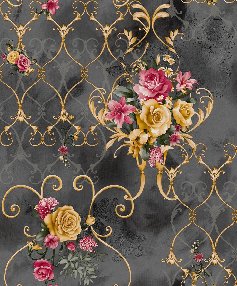 PVC Modern Wallpaper Factory Price 3D Design Waterproof Vinyl Luxury Wallpaper for Home Decoration