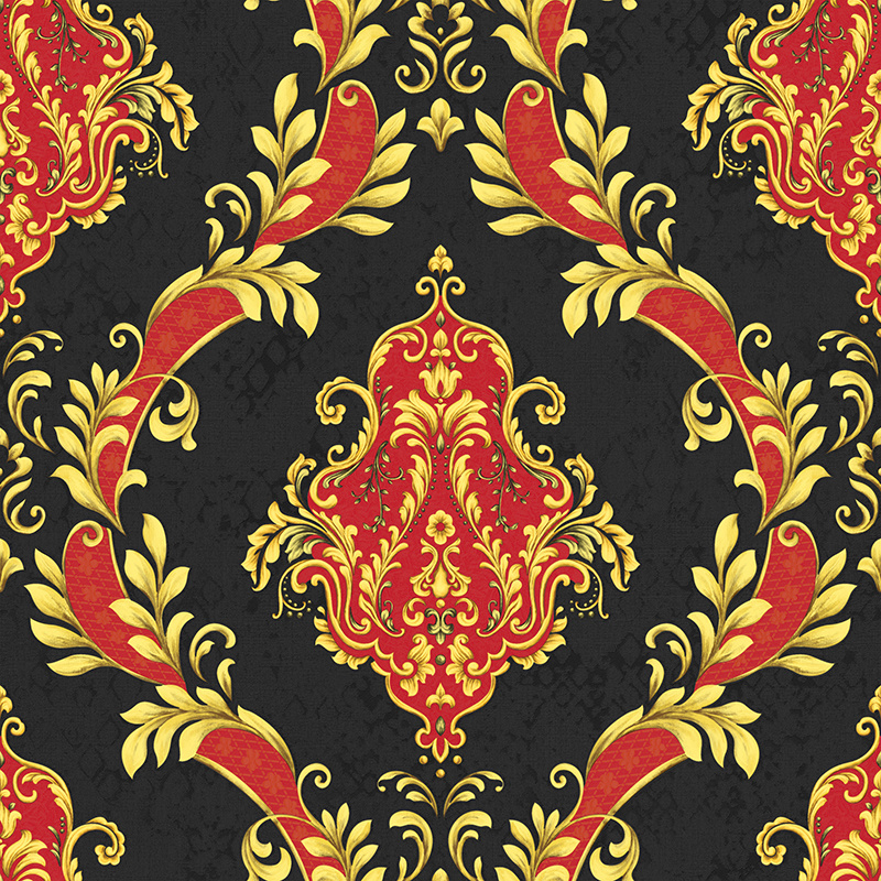 Factory Price PVC Wall Paper Waterproof Vinyl Modern Design Luxury Wallpaper for Home Decoration