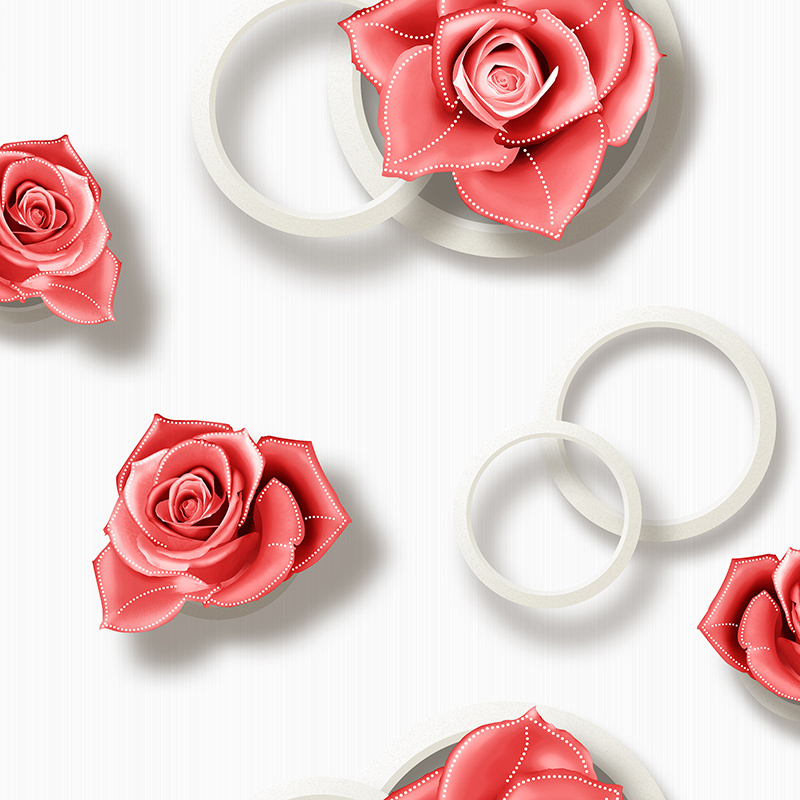 Factory Price PVC Wall Paper 3D Waterproof Vinyl Modern Design Luxury Wallpaper for Home Decoration