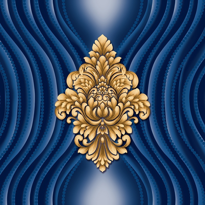 Factory Price PVC Wall Paper Vinyl Modern 3D Design Luxury Waterproof Wallpaper for Home Decor