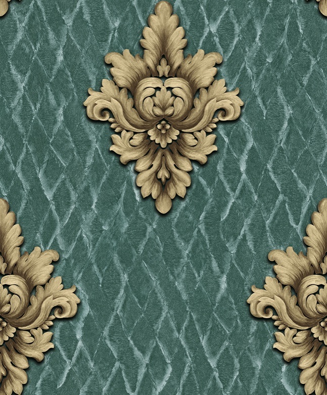 PVC Wall Paper Modern 3D Design Vinyl Luxury Waterproof Wallpaper for Home Decoration