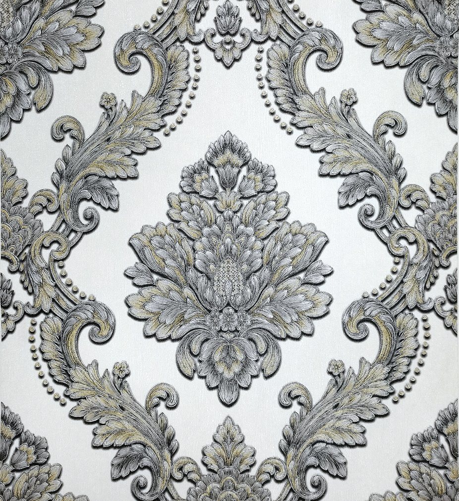 PVC Wallpaper 3D Modern Classic Wallpaper for Living Room
