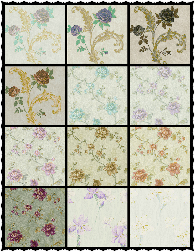 PVC Vinyl Wallpaper Waterproof Wall Paper for Home Decor