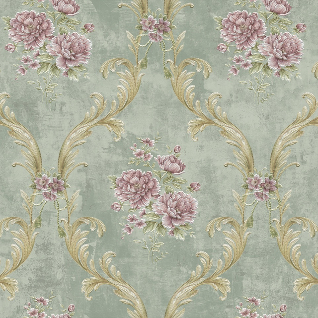 2021 Luxury Non Woven Italy Design High Quality PVC Wallpaper
