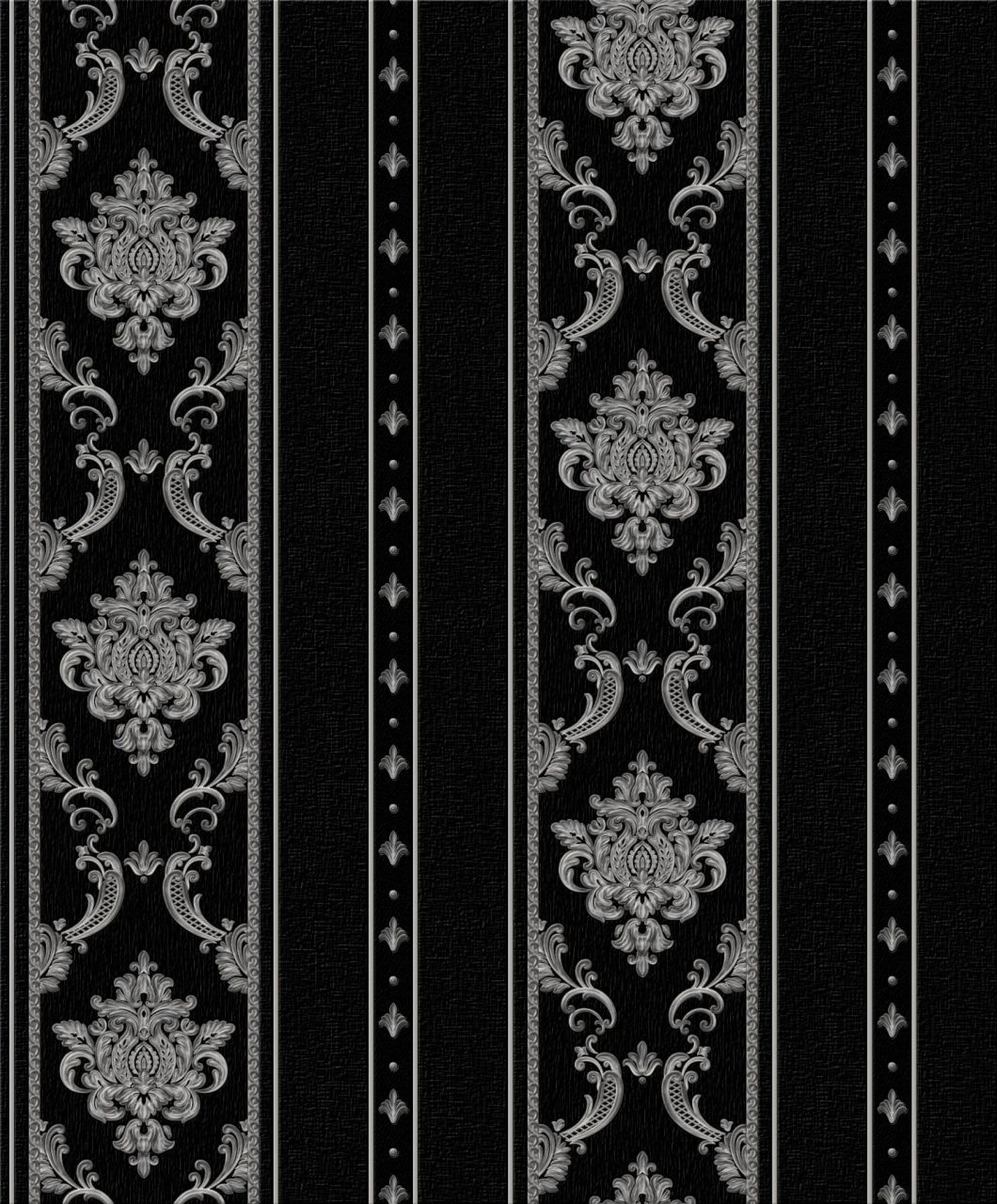 PVC Wallpaper Vinyl 3D Wallpaper Luxury Damask Wallpaper for Home Decor