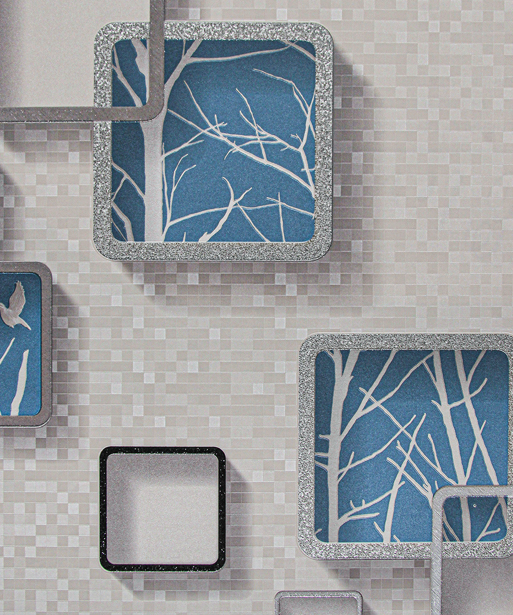 Vinyl Wall Paper Modern 3D Design PVC Waterproof Luxury Wallpaper for Home Decoration