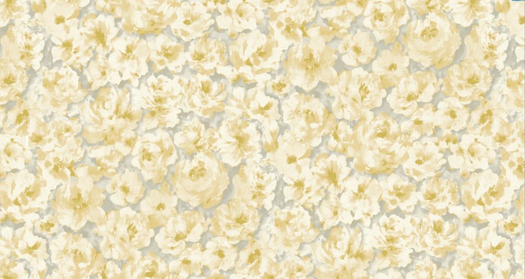 1.06 PVC Flower Design High Quality PVC Wallpaper Covering