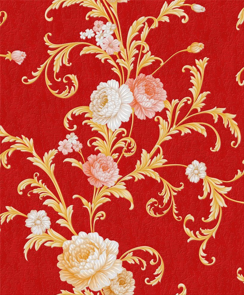 PVC Wallpaper High Quality Wall Paper for Home Decor