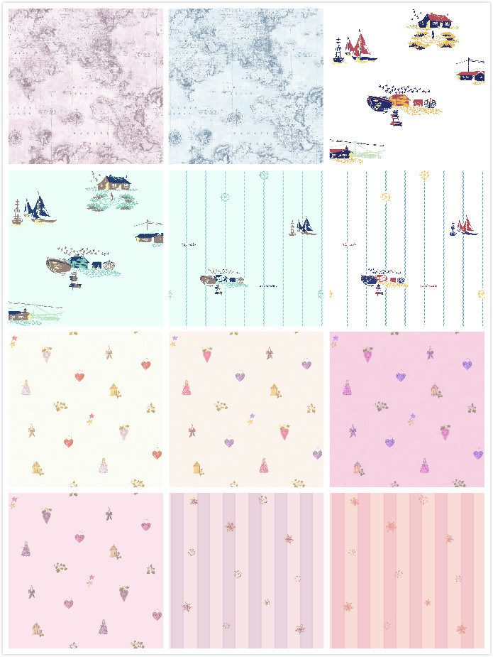 PVC Wallpaper Vinyl Wall Paper for Children Room
