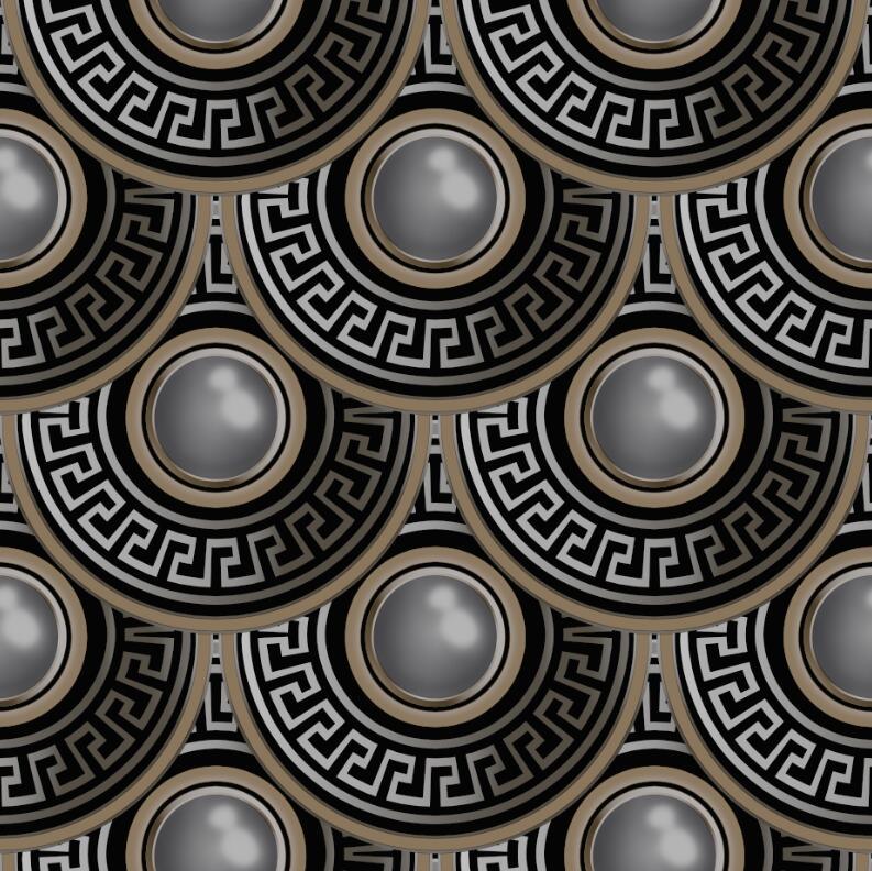PVC Wallpaper Modern Vinyl Wall Paper for Home Decor