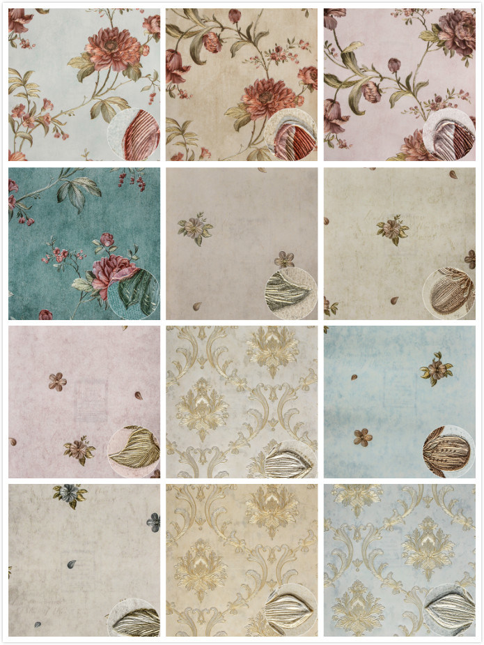 Non Woven Wallpaper High Quality Wall Paper for Home Decoration