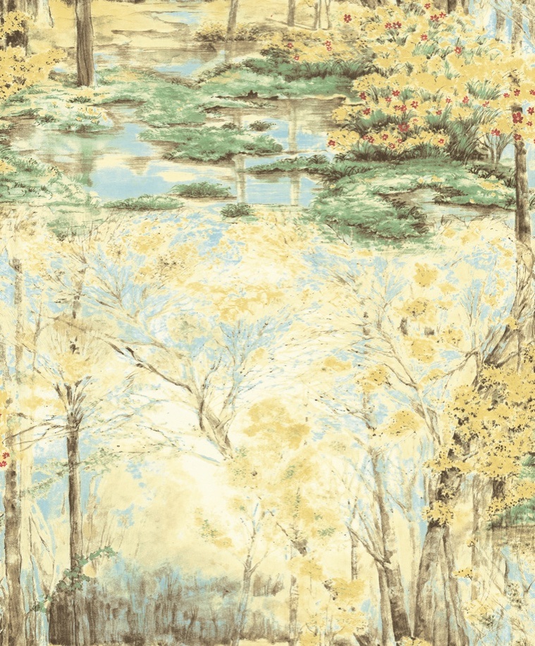 2021 Luxury PVC Oil Painting Design High Quality PVC Wallpaper