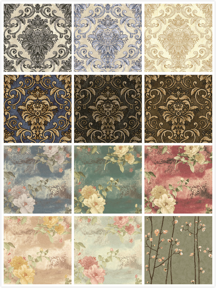 Factory 3D Modern PVC Wallpaper Vinyl Wall Paper