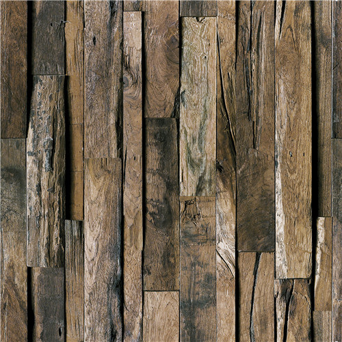 2021 New Design PVC Wallpaper Wooden Design