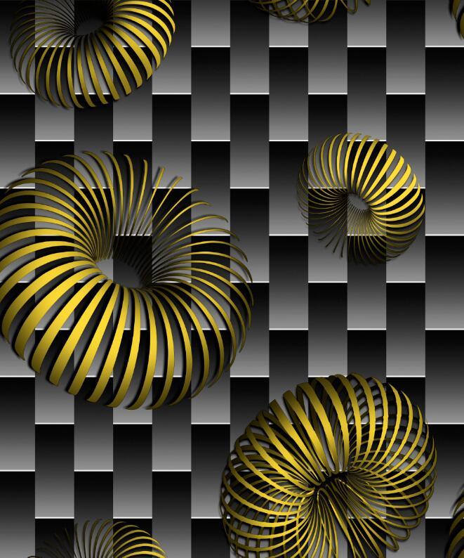 Vinyl PVC Wallpaper High Quality Wallpaper Modern 3D Wall Paper