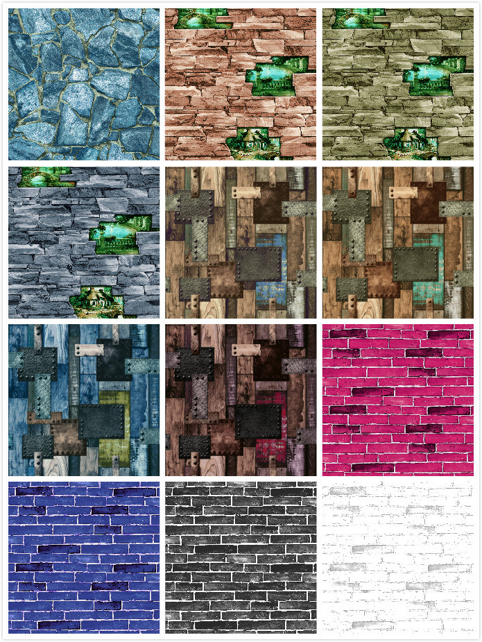 PVC Wallpaper High Quality Wall Paper 3D Wallpaper