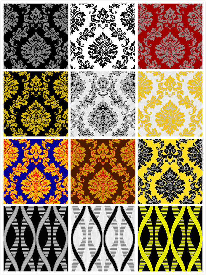 PVC Wallpaper High Quality Vinyl 3D Wall Paper for Home Decoration