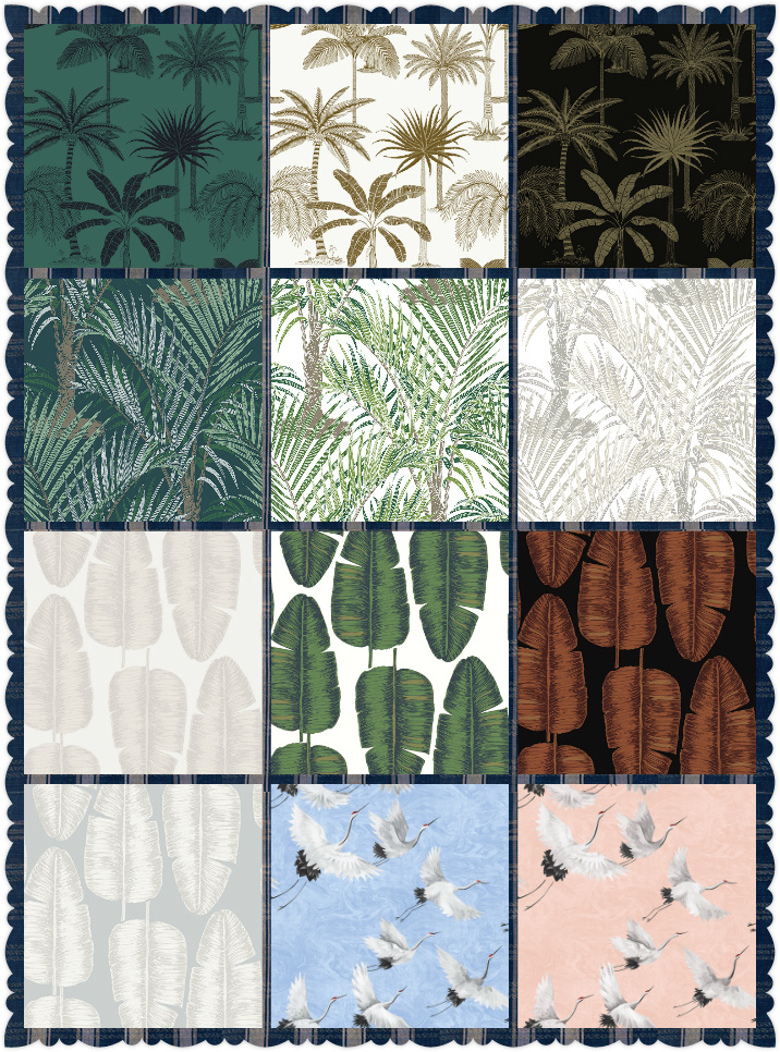 High Quality Luxury Wallpaper Classic Non Woven Wall Paper