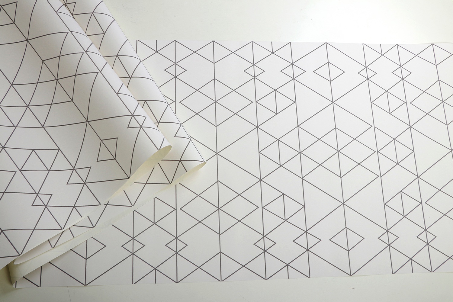 New PVC High Quality Wallpaper Modern Luxury Geometric Design