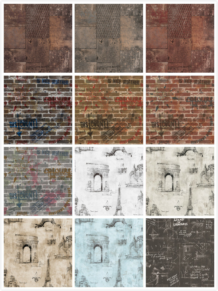 PVC Vinyl Wallpaer High Quality 3D Wall Paper