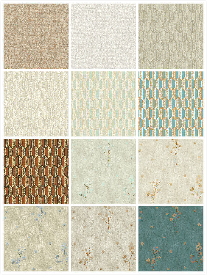 Luxury Wallpaper Non Woven Wall Paper for Home Decor