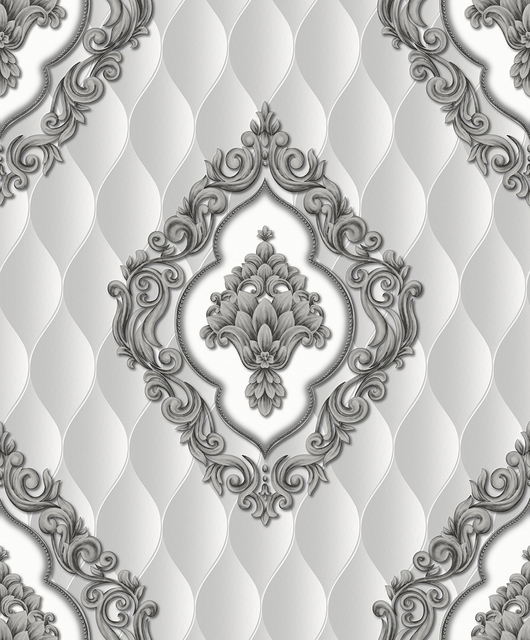 PVC Factory Price Wall Paper Modern 3D Design Vinyl Luxury Waterproof Wallpaper for Home Decor