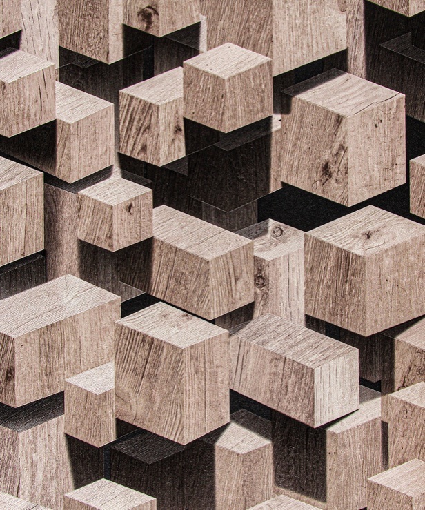 Vinyl Wallpaper PVC Modern 3D Design Waterproof Wall Paper for Home Decor