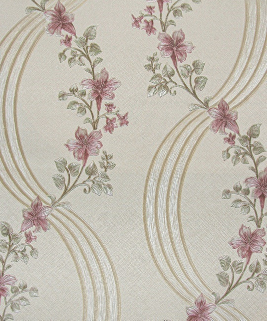 Luxury Vinyl Wall Paper Modern 3D Design PVC Waterproof Wall Paper for Home Decoration
