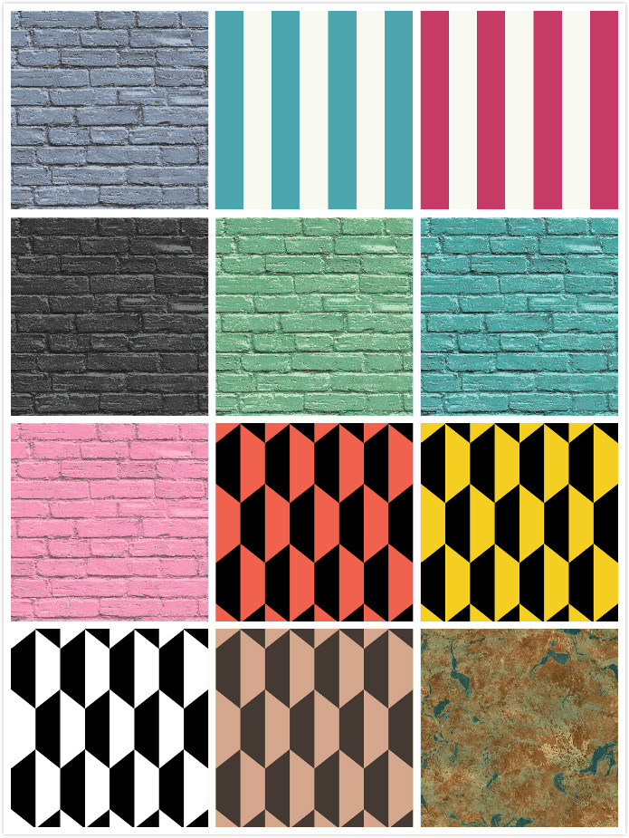 PVC Wallpaper Vinyl Wallpaper 3D Designs Wall Covering High Quality