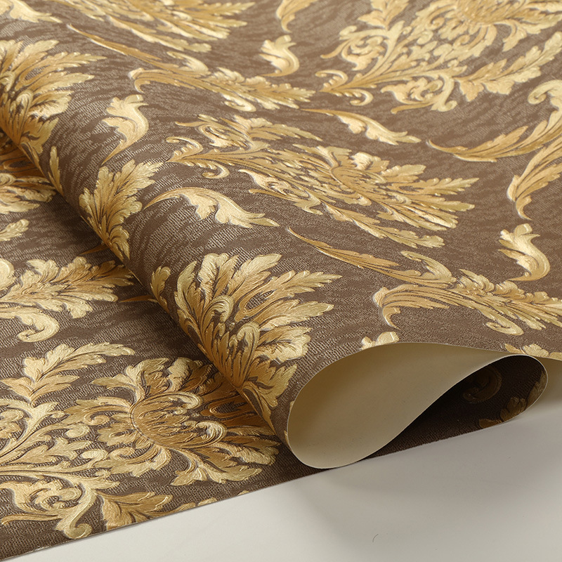 Waterproof Vinyl PVC Wallpaper Classic Wall Paper for Home Decoration