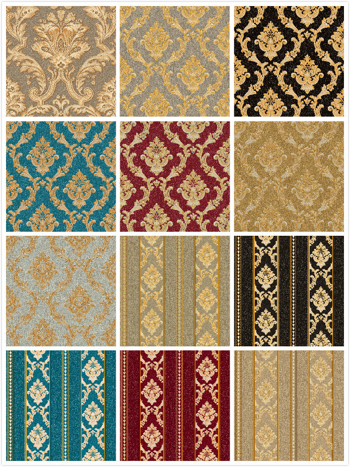 High Quality PVC Wallpaper Vinyl 3D Wall Paper for Home Decoration