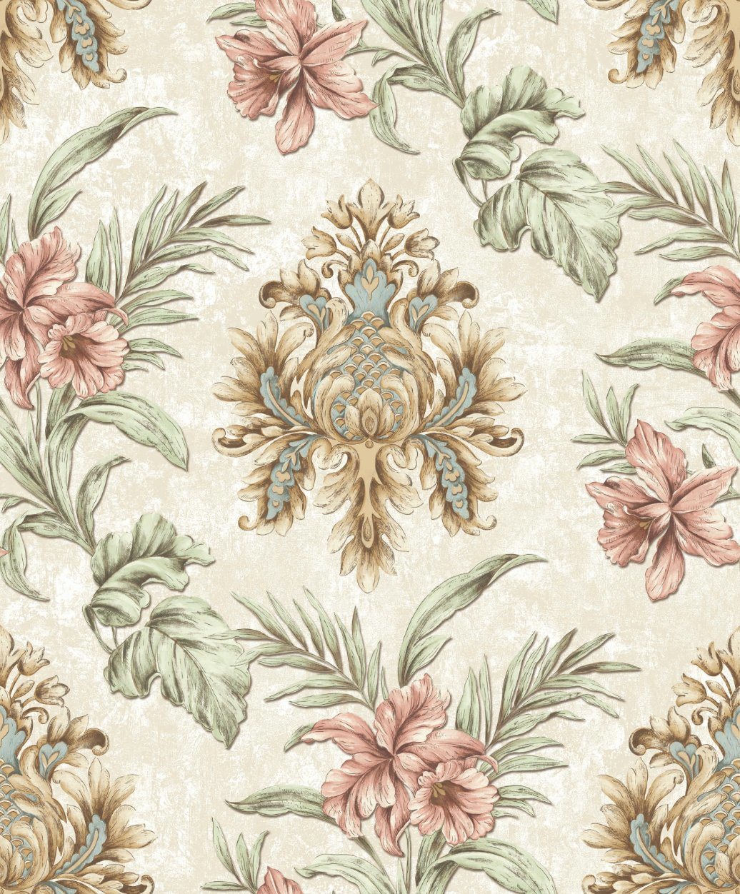 PVC Wallpaper Classic Vinyl High Quality Wall Paper