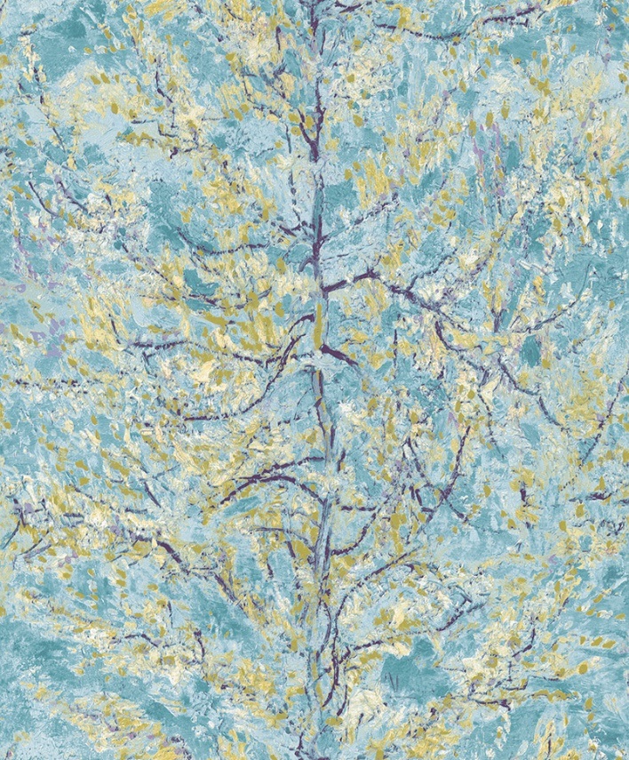 New PVC High Quality Wallpaper Modern Painting Style