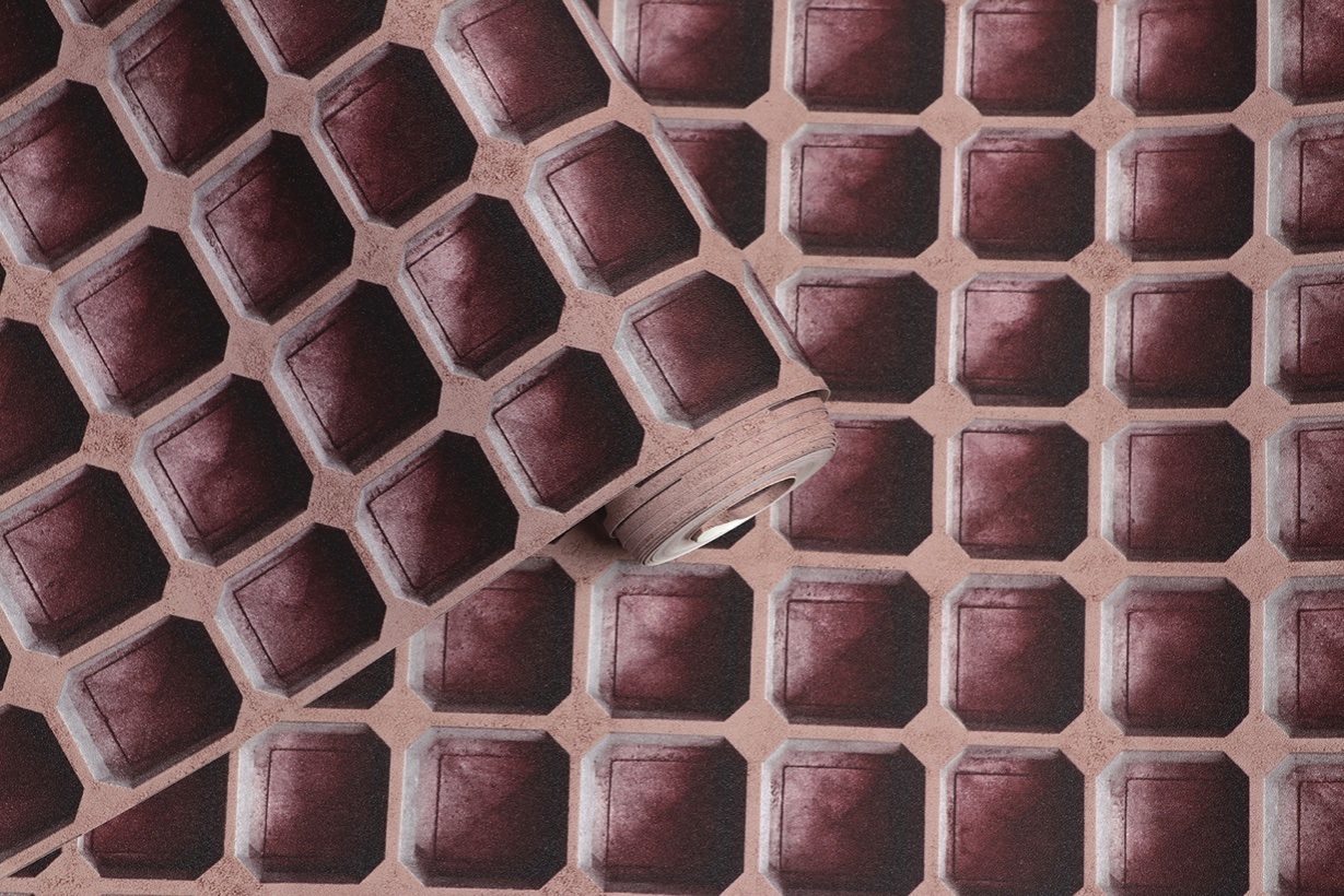 New PVC High Quality Wallpaper Bricks Style