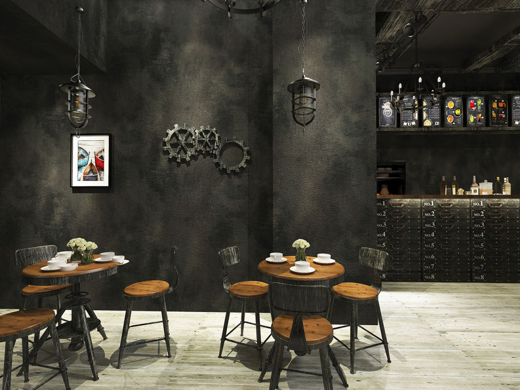 New PVC High Quality Wallpaper Modern Luxury Plain Design
