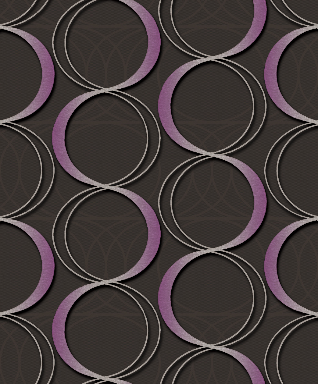 New PVC High Quality Wallpaper Modern Geometric Lines Design