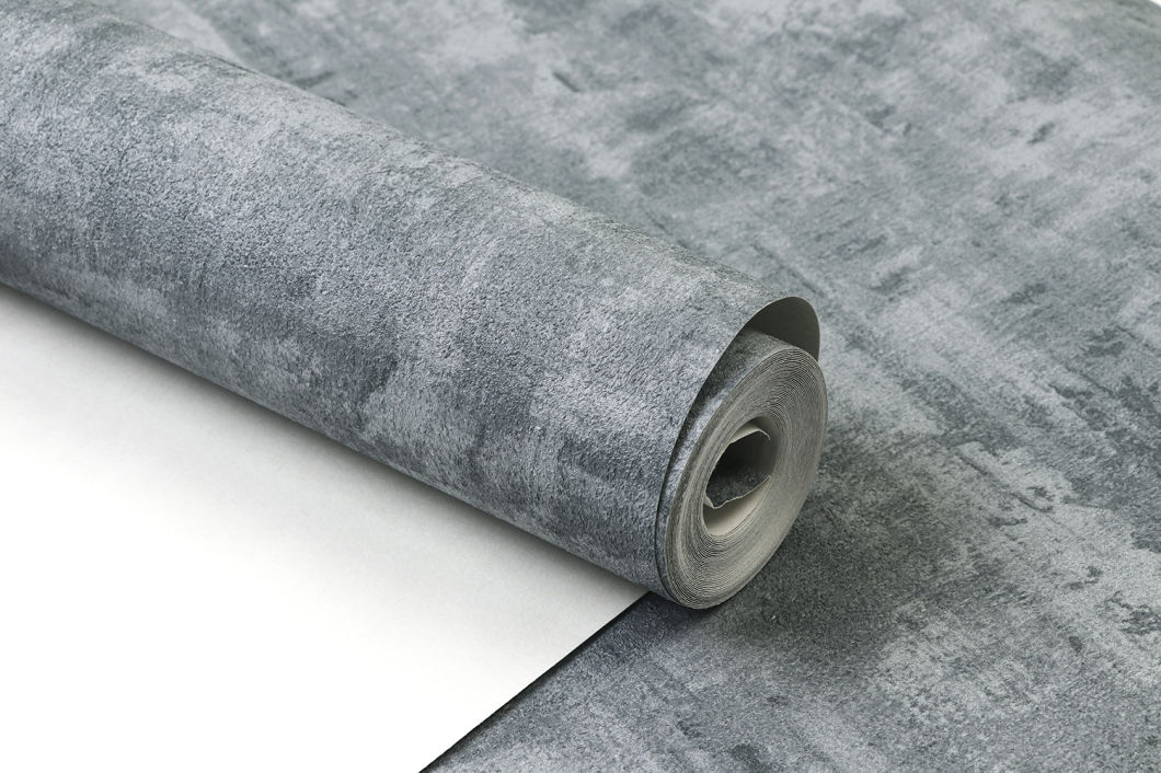 New PVC High Quality Wallpaper Modern Old Plain Design