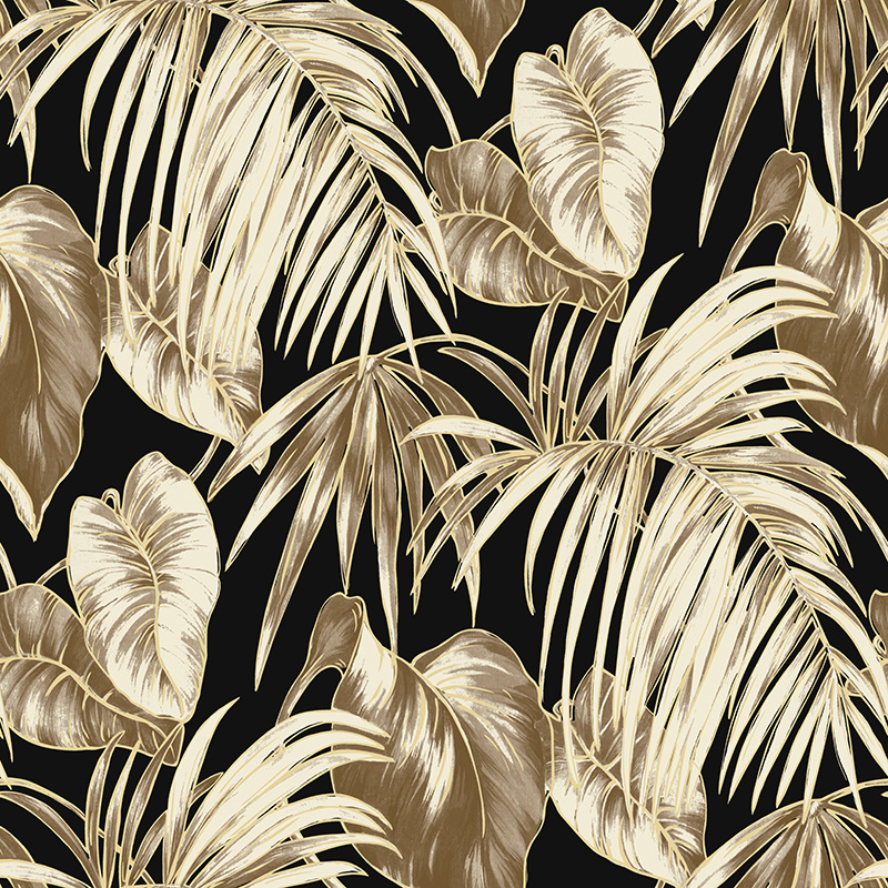 New PVC High Quality Wallpaper Modern Southeast Asia Style