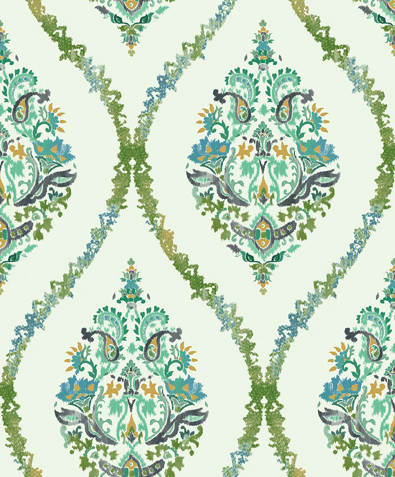 New PVC High Quality Wallpaper Classic South America Style