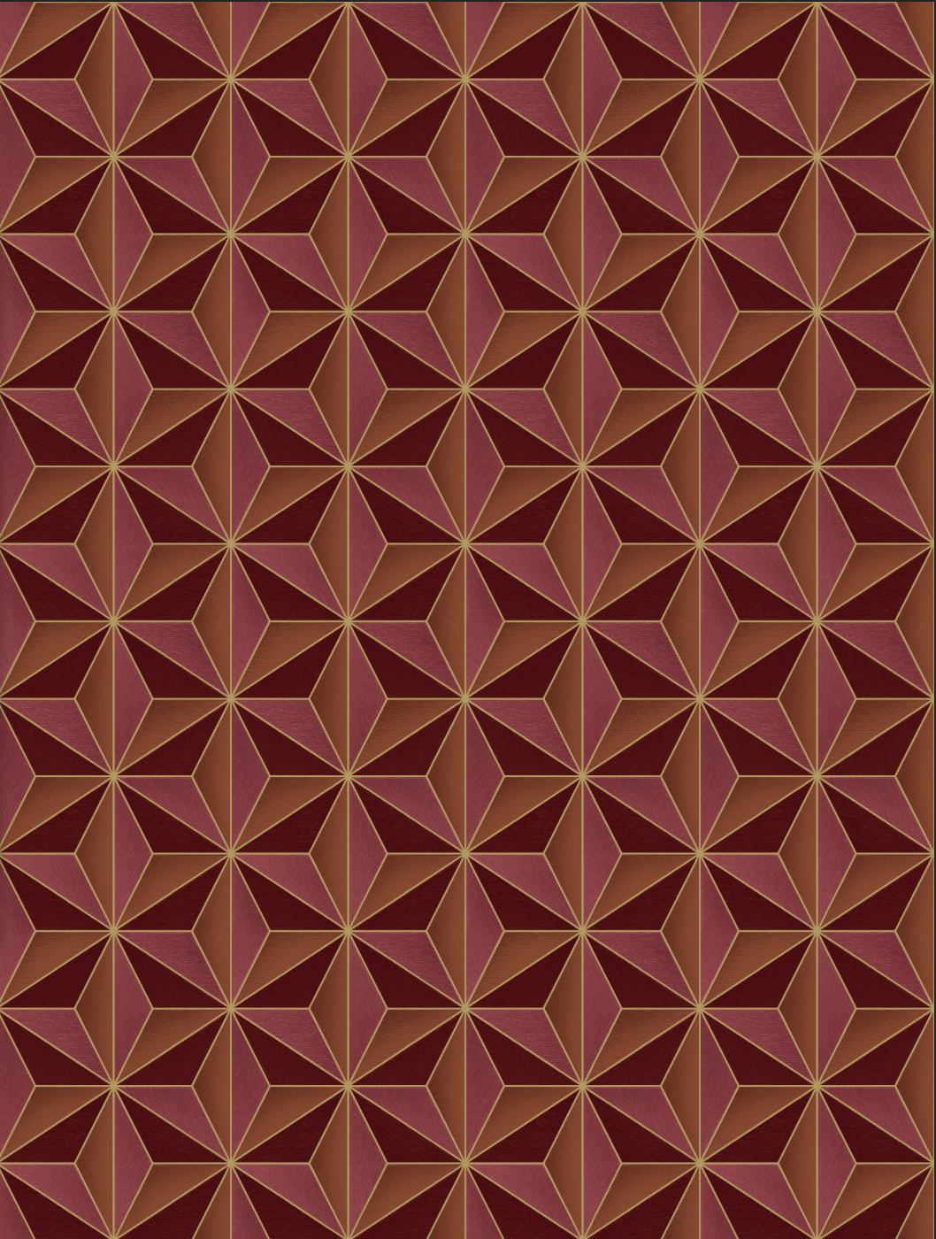New PVC High Quality 3D Wallpaper Modern Design