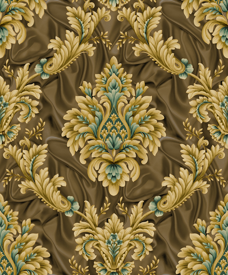 Factory Price PVC Wall Paper Waterproof Vinyl Modern 3D Design Luxury Wallpaper for Home Decor