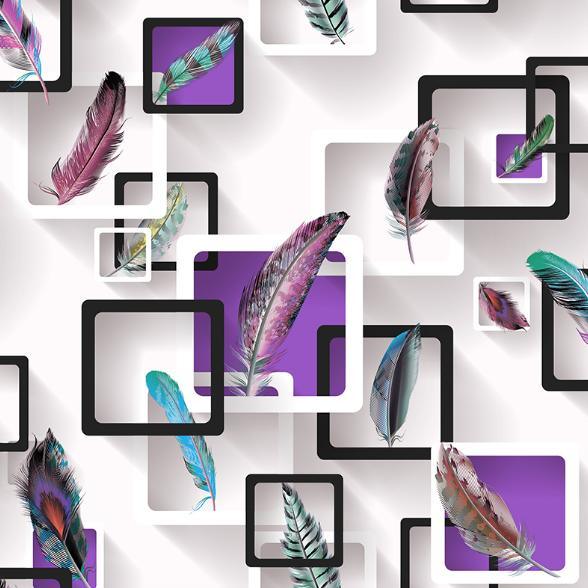 Factory Price PVC Wall Paper 3D Waterproof Vinyl Modern Design Luxury Wallpaper for Home Decoration