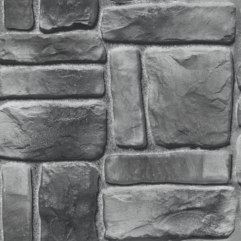 PVC Vinyl Wall Paper Modern Stone 3D Wallpaper